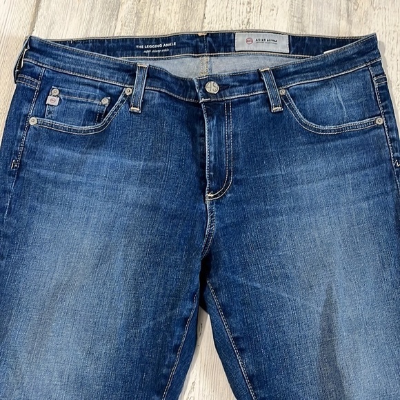 AG Adriano Goldschmied The Legging Ankle Jeans Size 31 - Picture 3 of 12